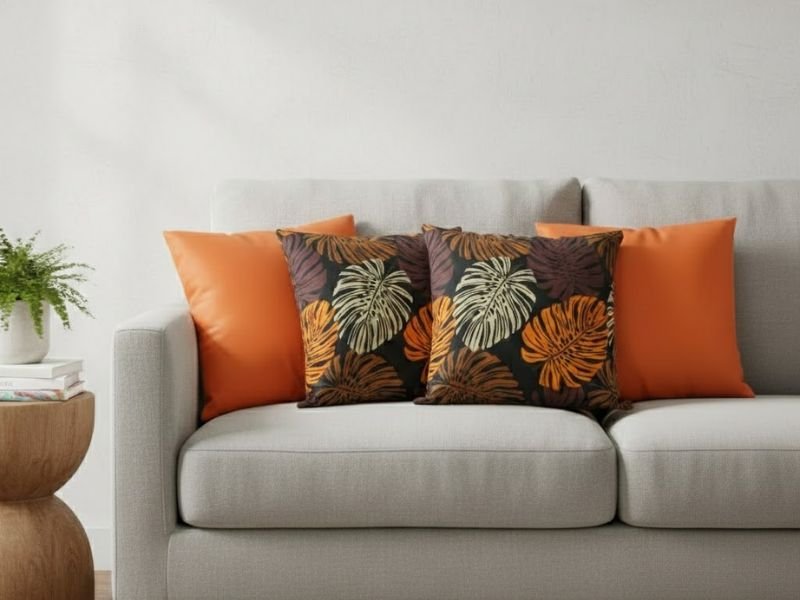 Almofadas decorativas para sala moderna
