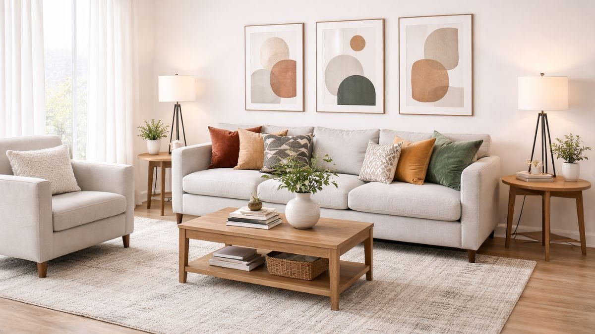 Decoração de sala com pouco dinheiro