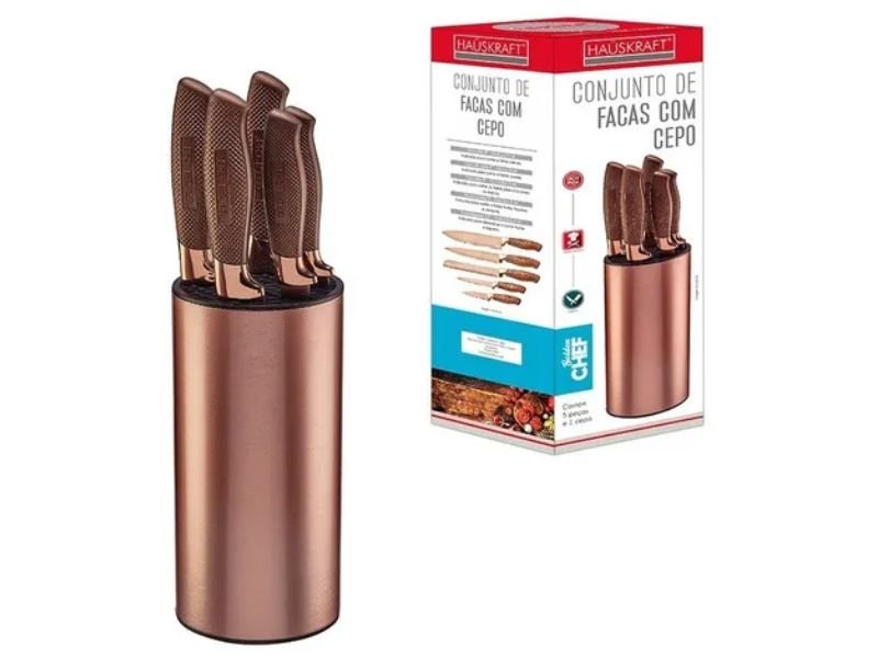 Conjunto de facas Hauskraft