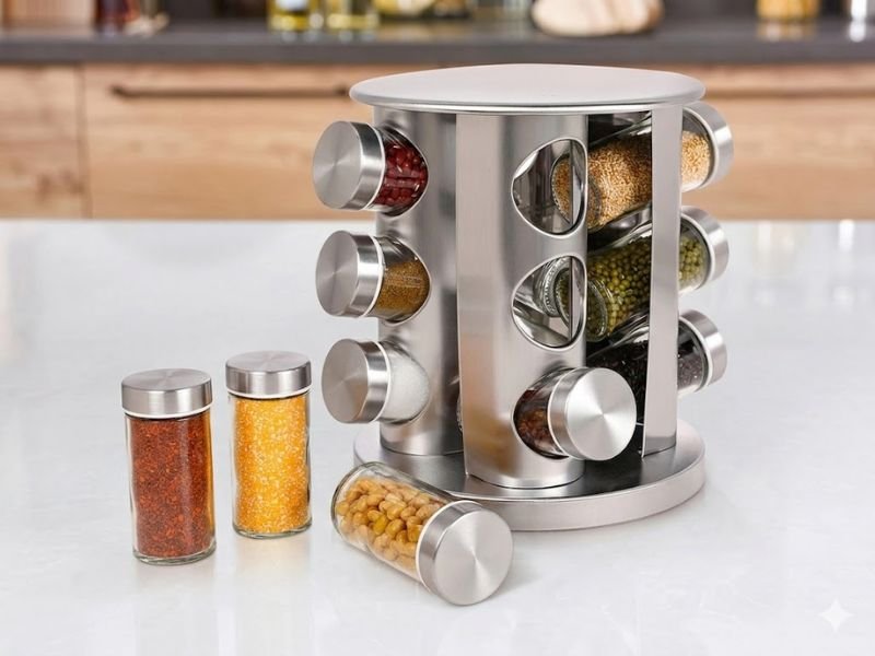 Organizador de temperos giratório