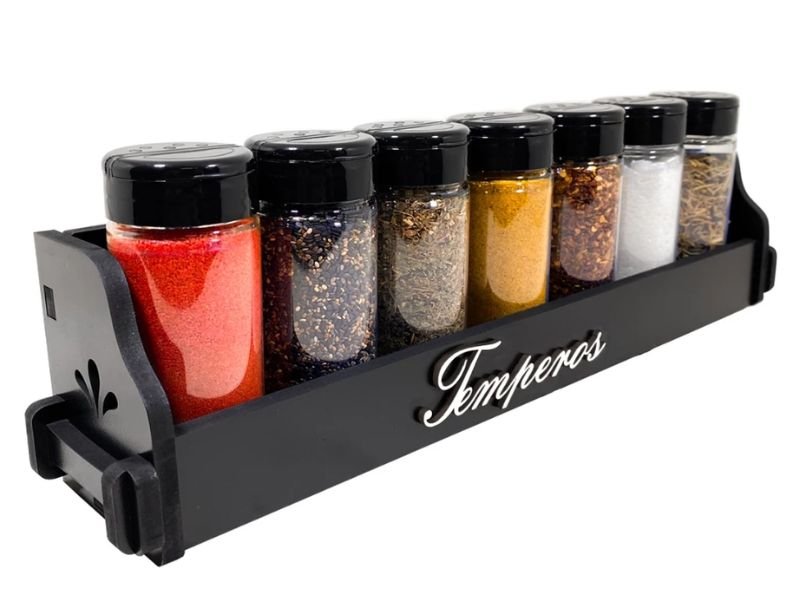 Suporte de parede para temperos